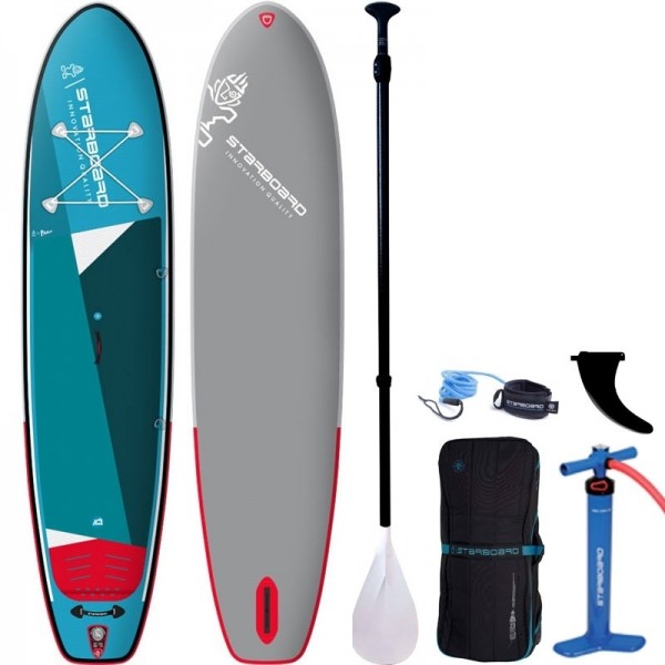 Starboard Inf Sup Igo Zen 11.2" x 31" x 5.5" inflable Sc 2022 pack completo paddle surf