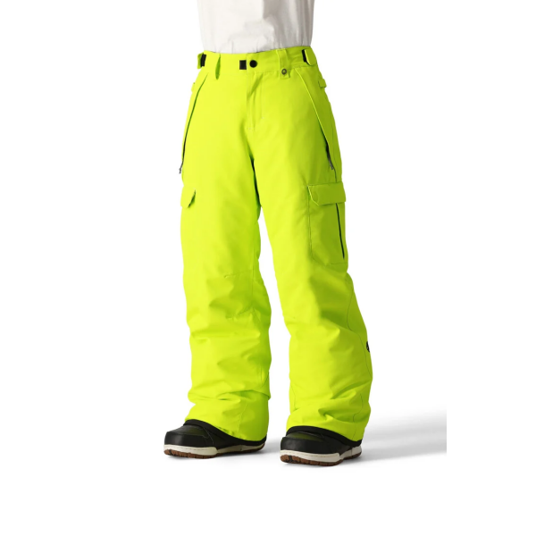686 Infinity Insulated Cargo lime pantalón de snowboard