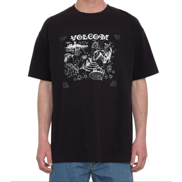 Volcom Street Keutchi black camiseta