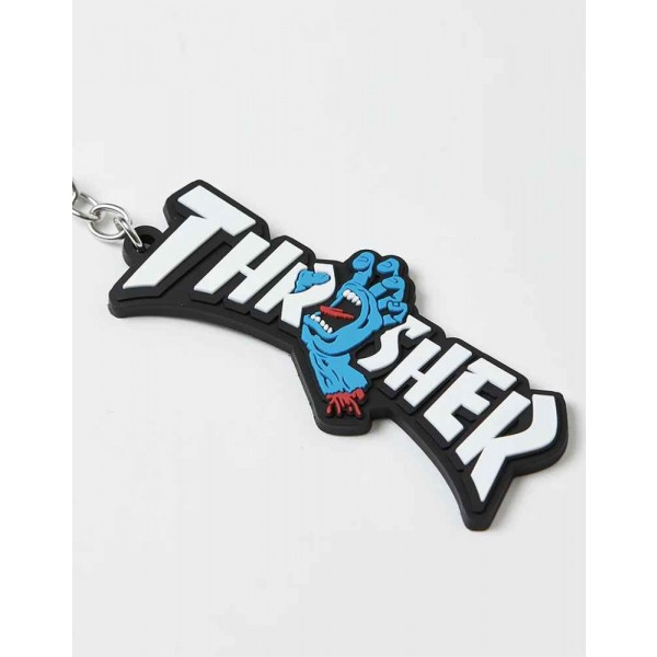 Santa Cruz Thrasher Screaming Logo llavero