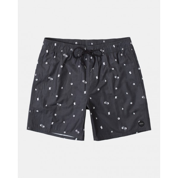 Rvca Perry Elastic new black bañador