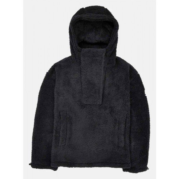 Burton Lemma pullover true black forro polar mujer