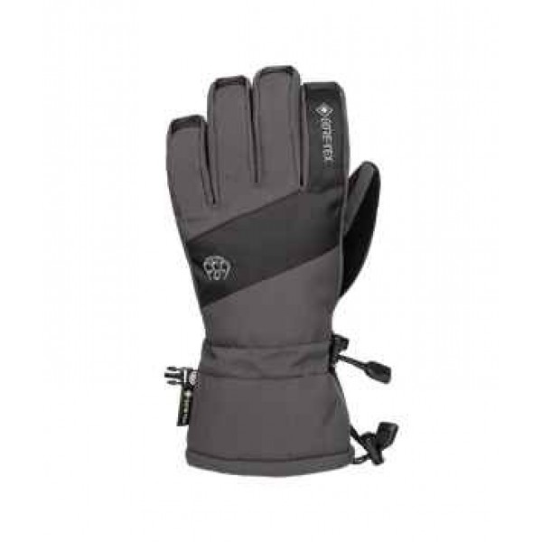 686 Gore Tex Linear charcoal guantes de snowboard