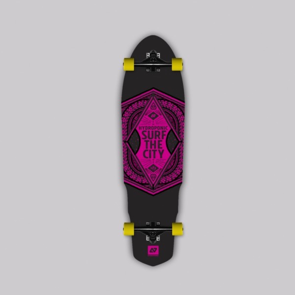 Hydroponic Surf the city 2.0 RED Longboard completo