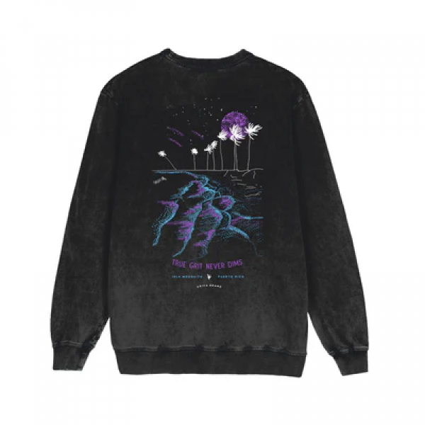 Arica Luminiscent black sudadera