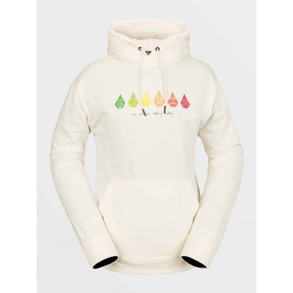 Volcom Melancon Hoodie moonbeam sudadera técnica de mujer