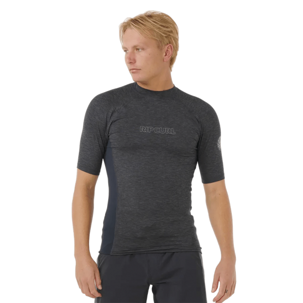 Rip Curl Dawn Patrol UPF Perf ss black marle licra