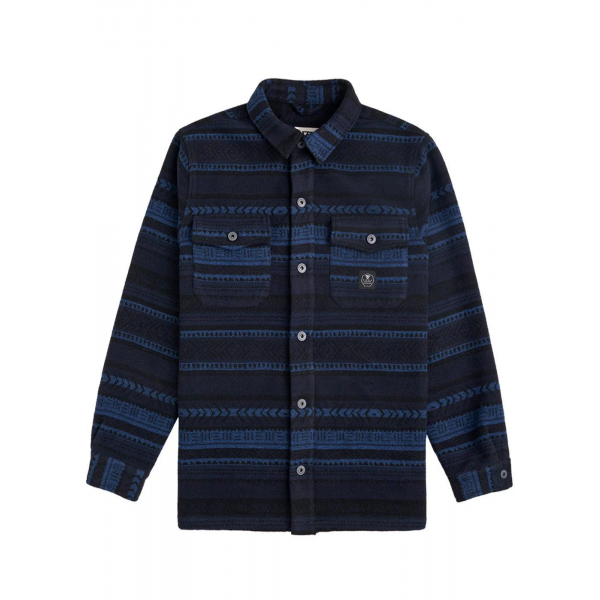 Vissla West Coast Overshirt midnight sobre-camisa