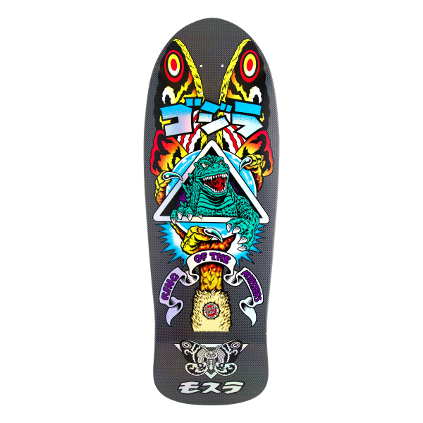 Santa Cruz Godzilla Mothra Natas 10,538" tabla skate