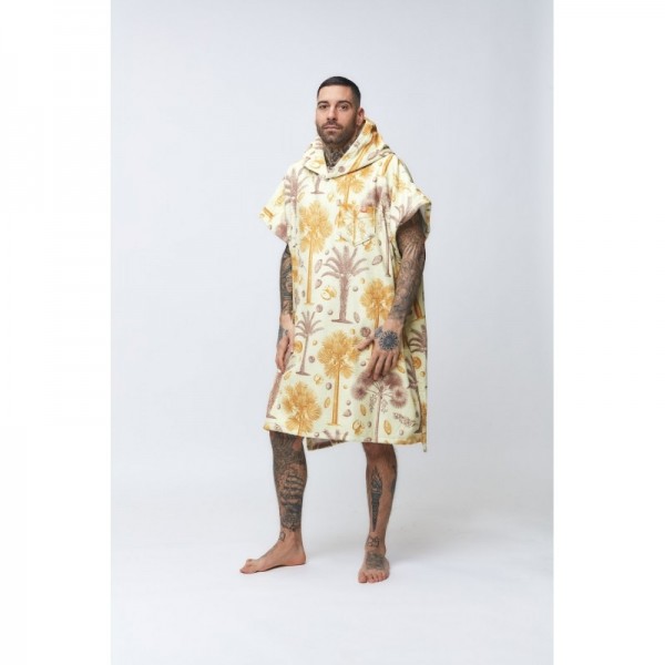 After Essentials Botanical jaune 2022 poncho