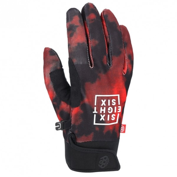 686 Outlaw Pipe red nebula guantes de snowboard