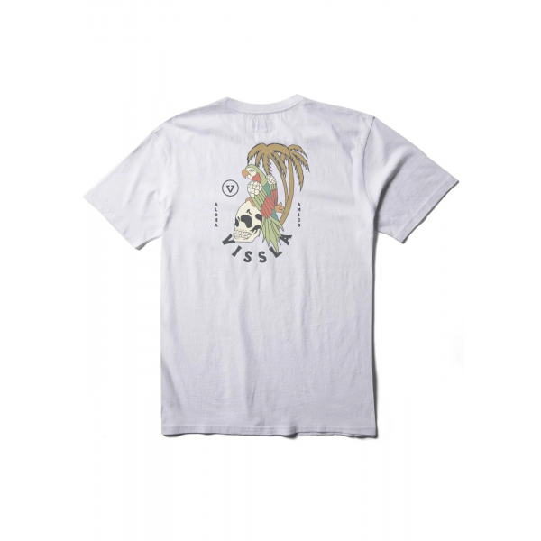 Vissla Parrodise pocket white camiseta