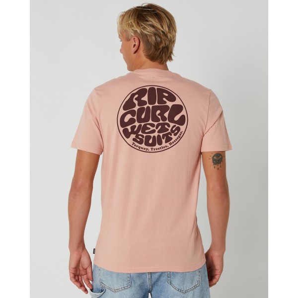 Rip Curl Wetsuit Icon peach camiseta