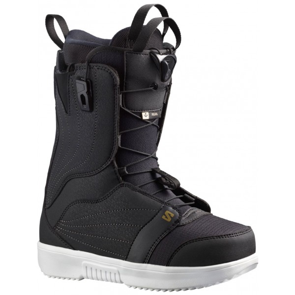 Salomon Pearl black/white/gold Botas de snowboard de mujer