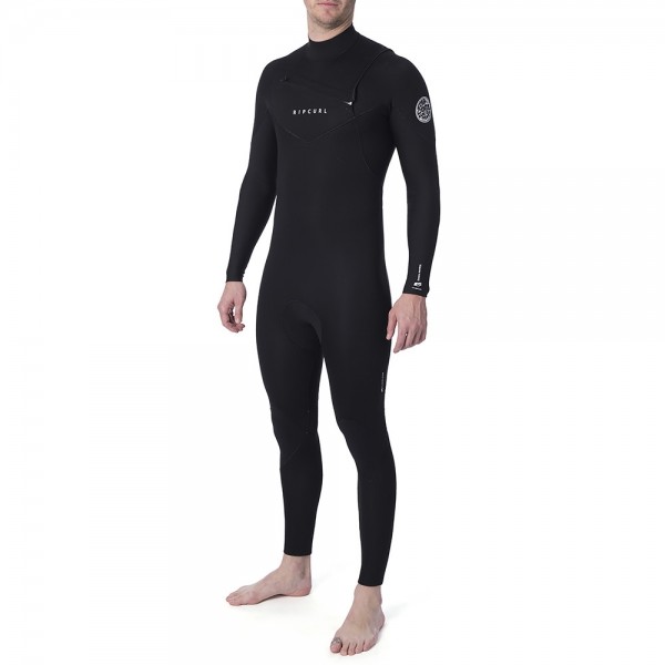 Rip Curl Dawn Patrol Performance Chest zip 3/2mm GB black Traje de neopreno