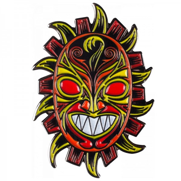 Powell Peralta Nicky Guerrero Mask Glow In The Dark Pin
