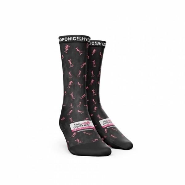 Hydroponic Pink Panther tie dye charcoal 2022 calcetines