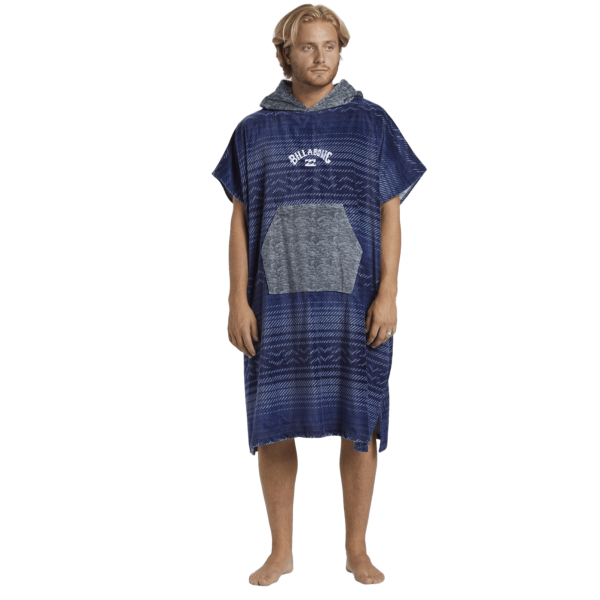 Billabong Hooded Towel dusty navy poncho