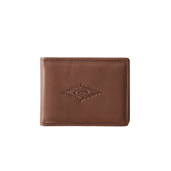 Rip Curl Raw Energy Slim RFID brown cartera