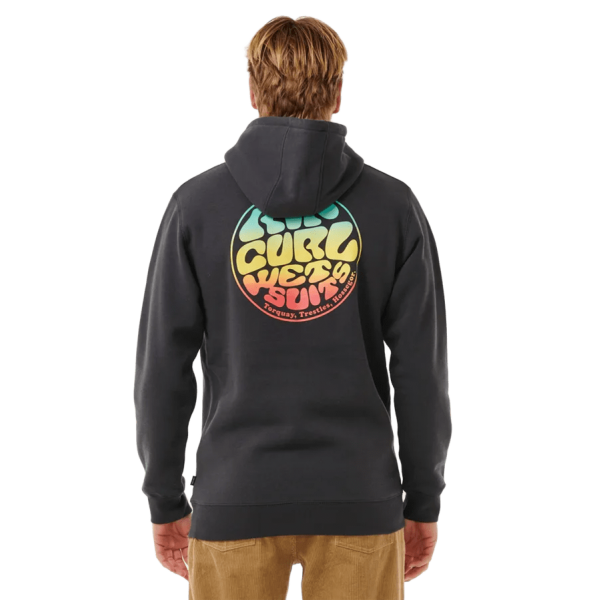 Rip Curl Wetsuit Icon Hood washed black sudadera