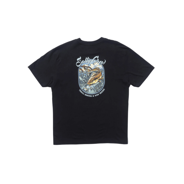Salty Crew Red Fish Classic black camiseta