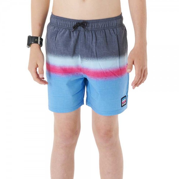 Rip Curl Surf Revival volley black 2023 bañador de niño