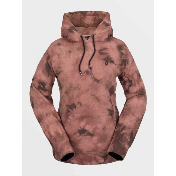 Volcom Costus pullover pink salt wash sudadera técnica de mujer