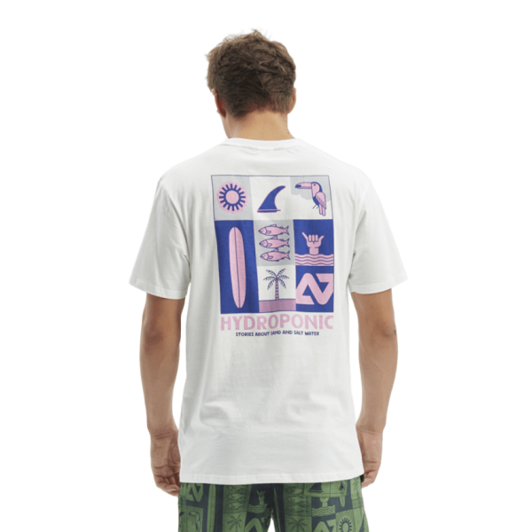 Hydroponic Saltwater white camiseta