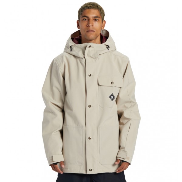 Dc Servo plaza taupe chaqueta de snowboard