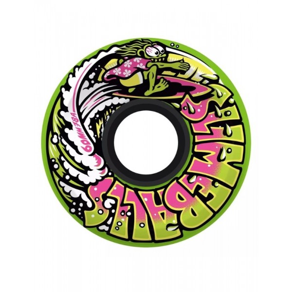 Santa Cruz Slime Surfer OG Slime 60mm green ruedas de skateboard