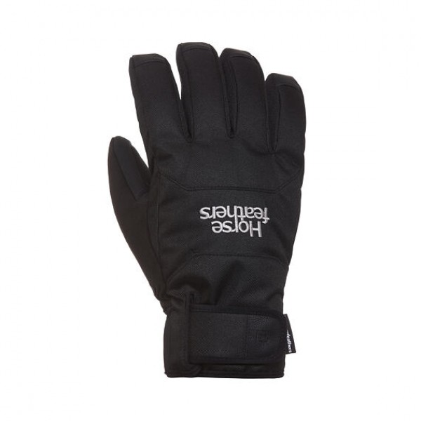 Horsefeathers Snyder black guantes de snowboard
