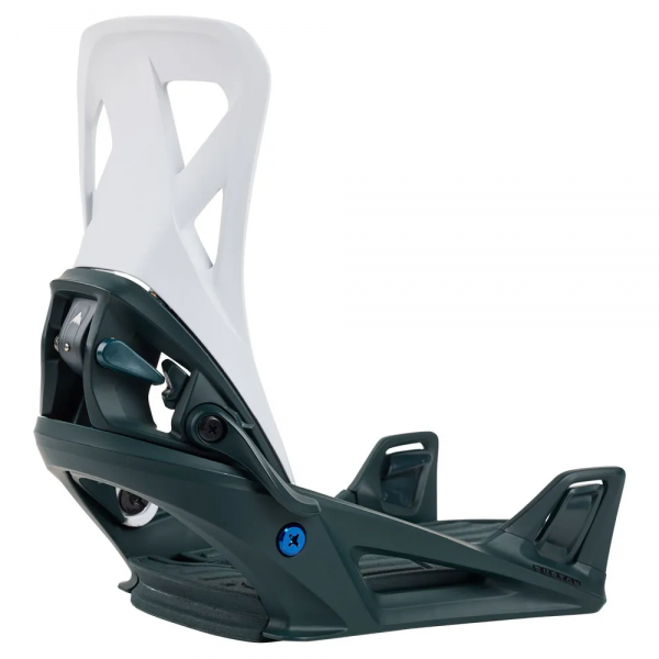 Burton STEP ON deep emerald/white Fijaciones de snowboard