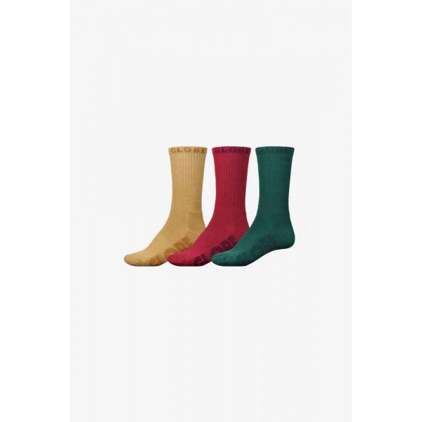 Globe Sustain Crew 3 pack calcetines