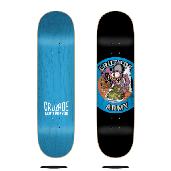 Cruzade Army Tank 8'' tabla de skateboard