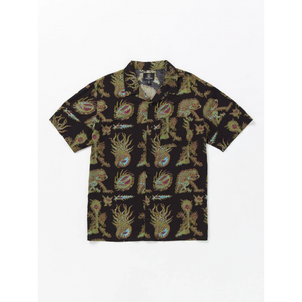 Volcom Tetsunori black camisa