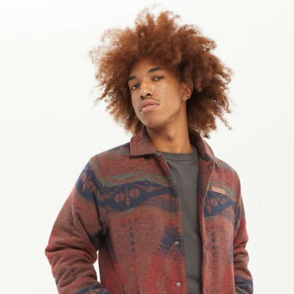 Hydroponic Timber navy orange navajo chaqueta