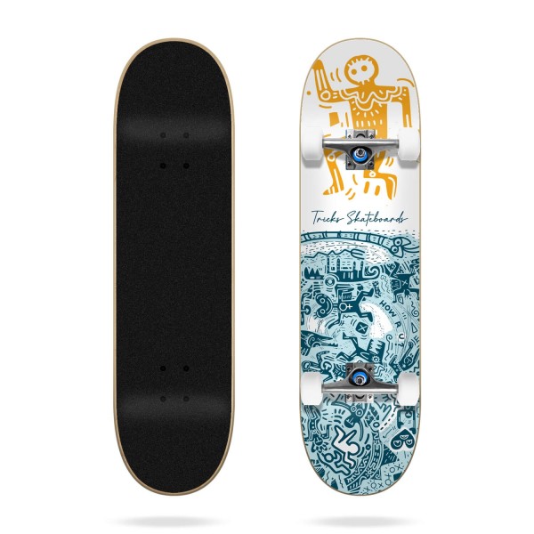 Tricks Tribal 7,75" Skateboard completo