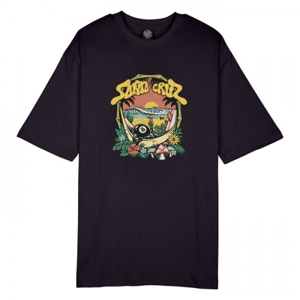 Santa Cruz Winkowski 8baller Trip Front black camiseta