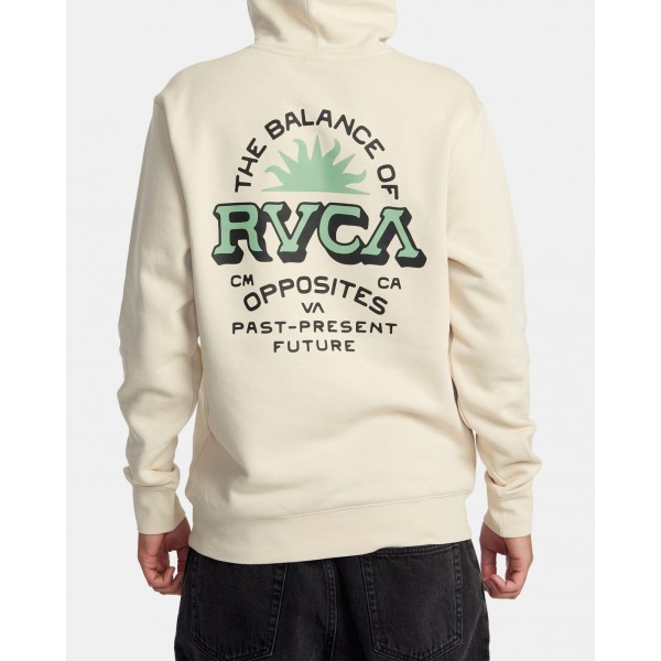 Rvca Type Set latte sudadera