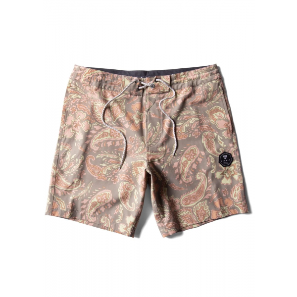 Vissla Vagabond 17.5" dark khaki bañador