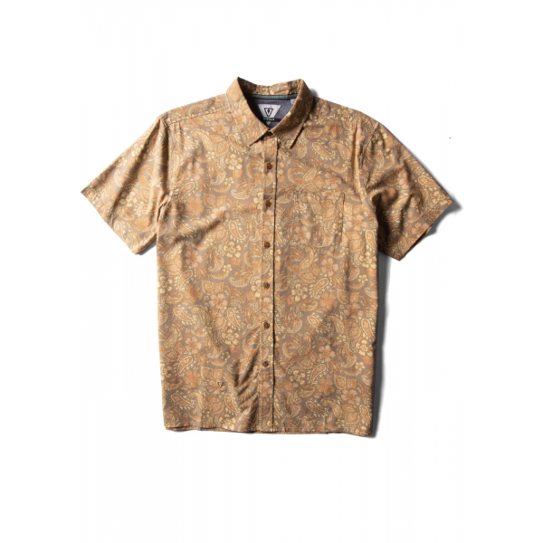 Vissla Vagabond Eco dark khaki camisa