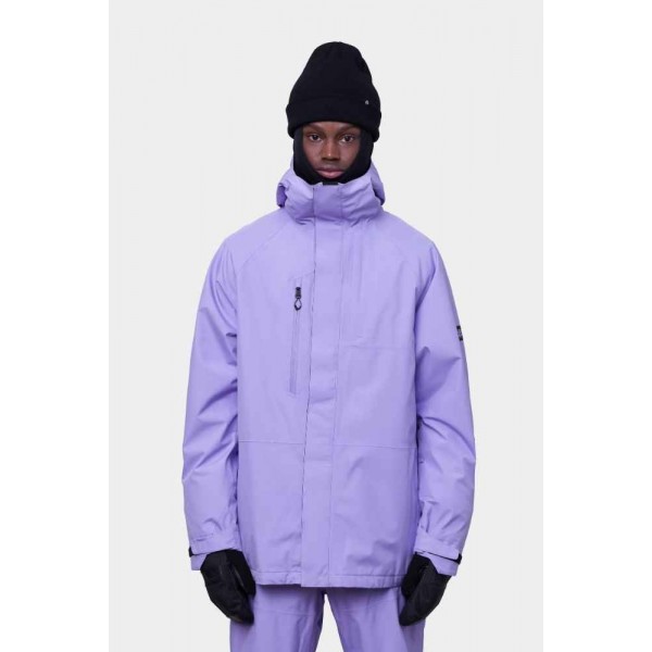 686 Gore-tex Core Shell violet chaqueta de snowboard