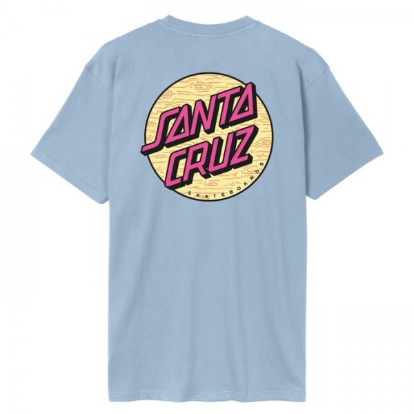 Santa Cruz Wagon Dot Chest fresh blue camiseta