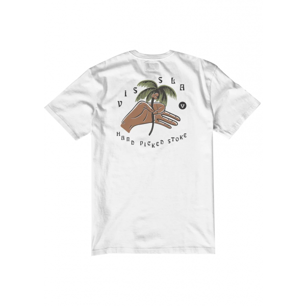 Vissla Hand Picked white 2023 camiseta