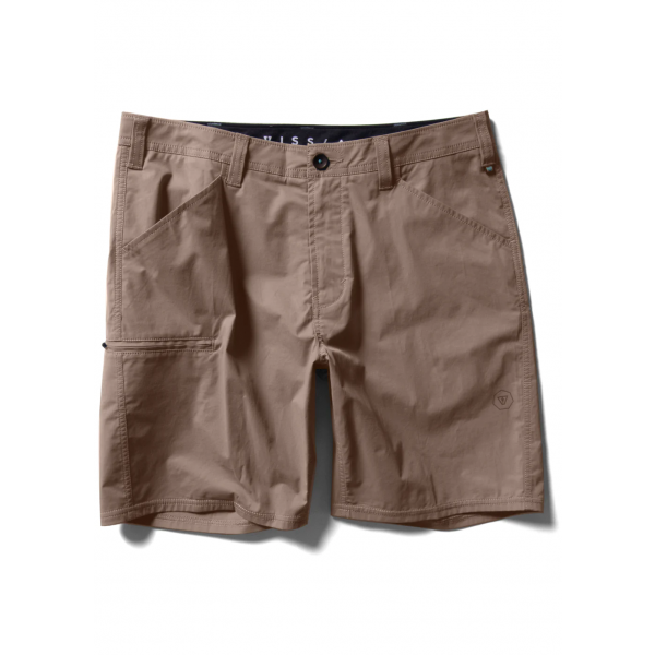 Vissla Axis 18.5" khaki 2023 híbrido bermudas-bañador