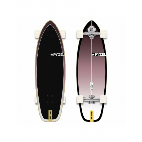 Yow Ghost Pyzel X 33.5'' Surfskate completo