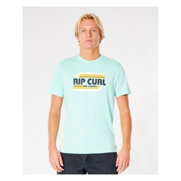 Rip Curl Surf Revival Yeh Mumma washed aqua 2022 camiseta