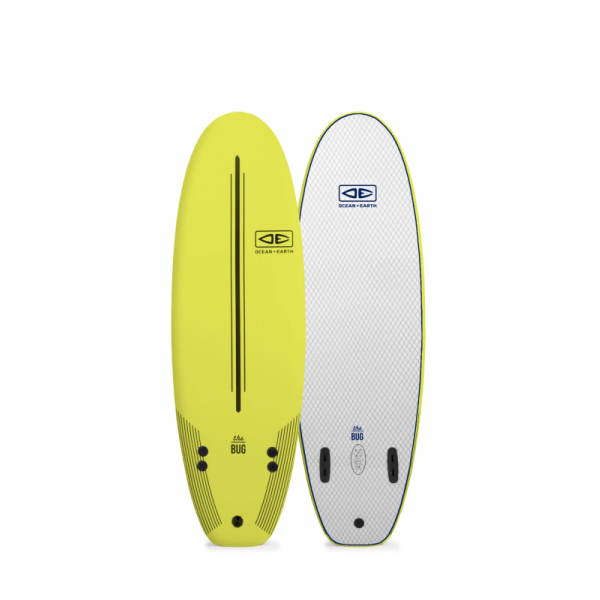 Ocean and Earth The Bug lime 5.2" Tabla de surf