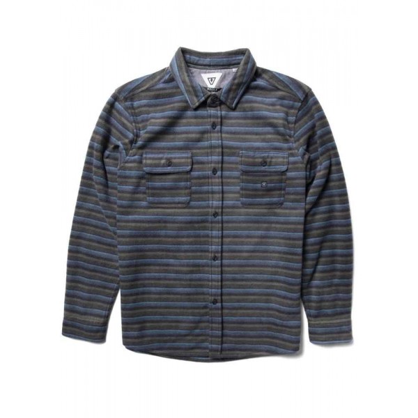 Vissla Eco ZY Polar Flannel phantom camisa