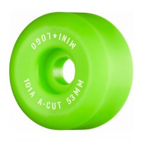 Mini logo C Cut 53mm 101 green Ruedas de skateboard